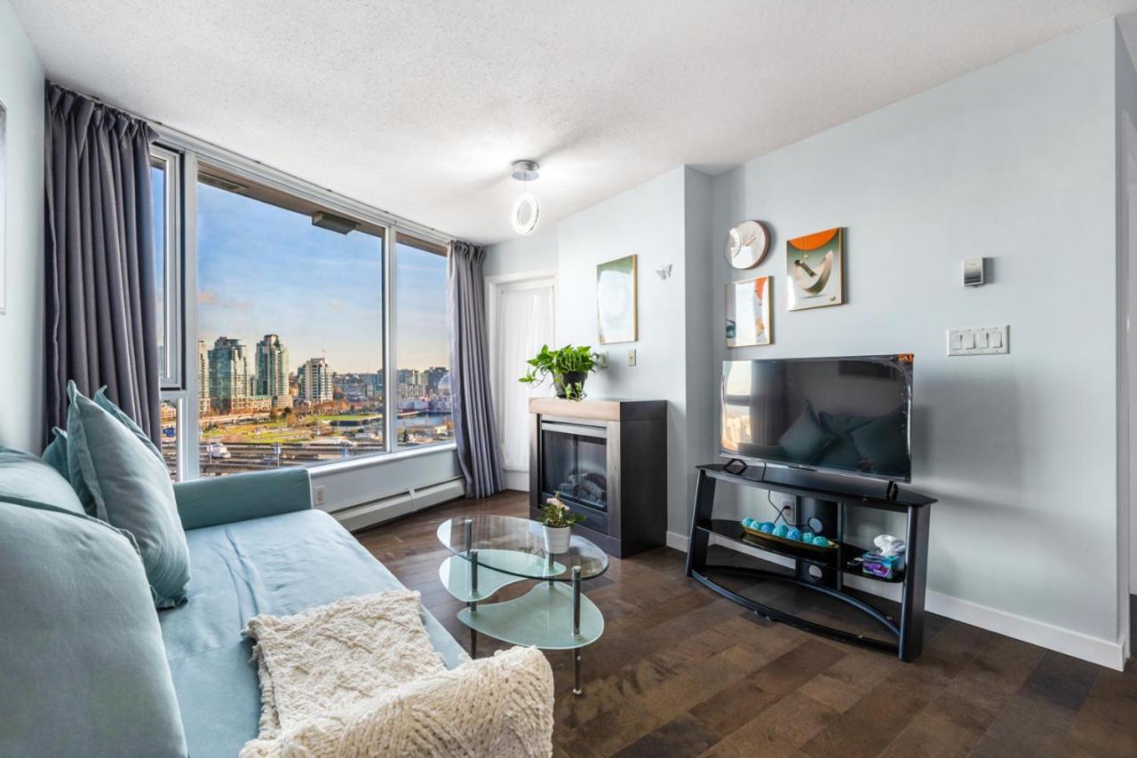 Downtown 1 Bedroom Water View Condo Vancouver Extérieur photo