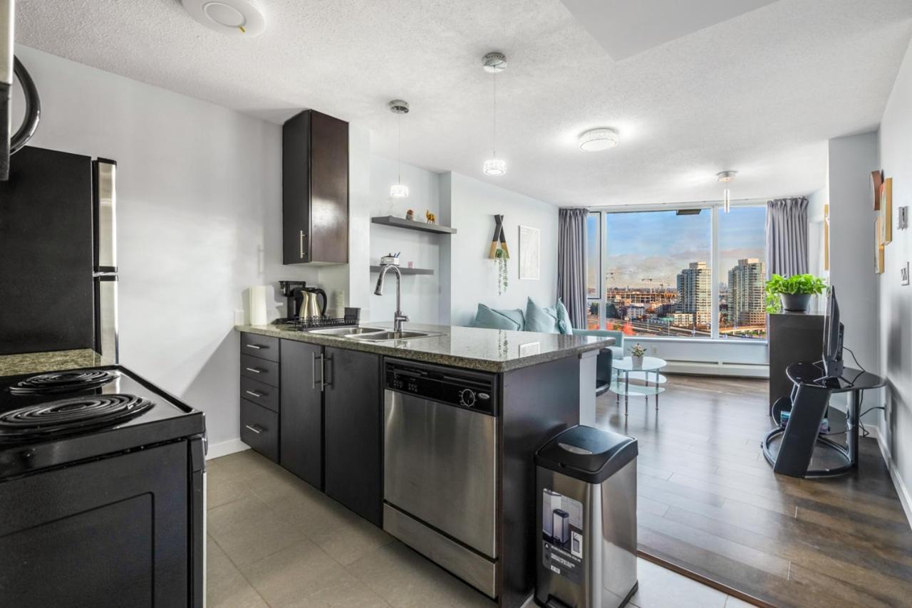 Downtown 1 Bedroom Water View Condo Vancouver Extérieur photo